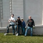 Graduates of the gardening and weeding course 2014